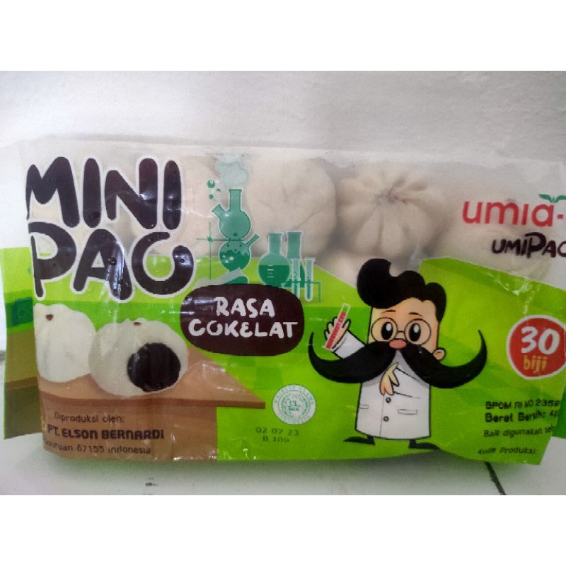 

Minipao Umia-mi rasa coklat isi 30