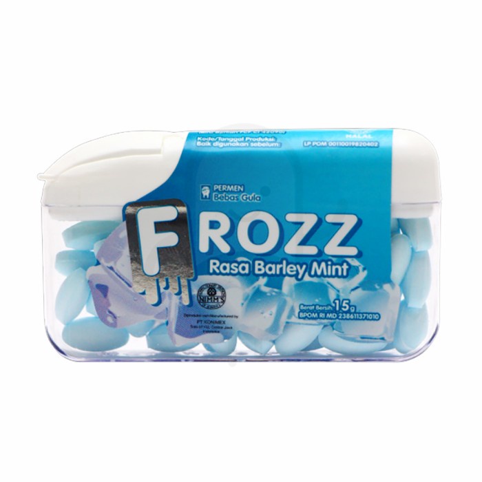 

FROZZ BARLEY MINT 15G