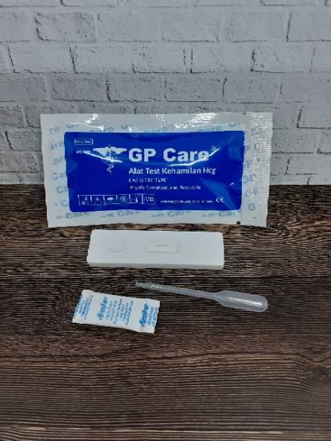 Test pack testpack kehamilan GP CARE BIRU CASETTE  tes kehamilan pregnancy test tes hamil murah