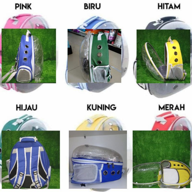 tas kucing tas hewan ransel cabin travel pets bag