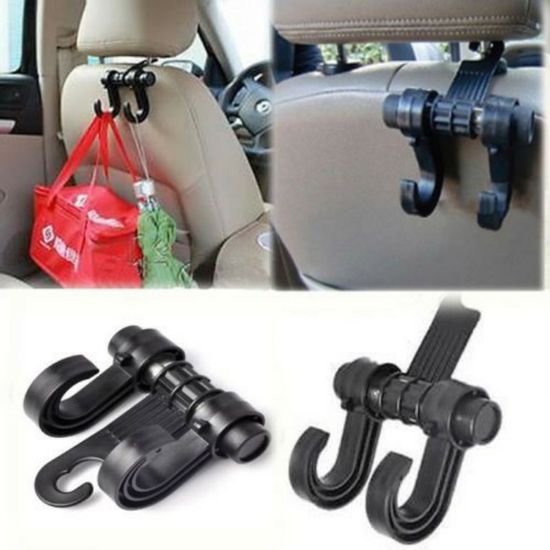 ~ PIYOSHI08 ~ Gantungan barang di Mobil  Car Seat Hanger Aksesoris AF97