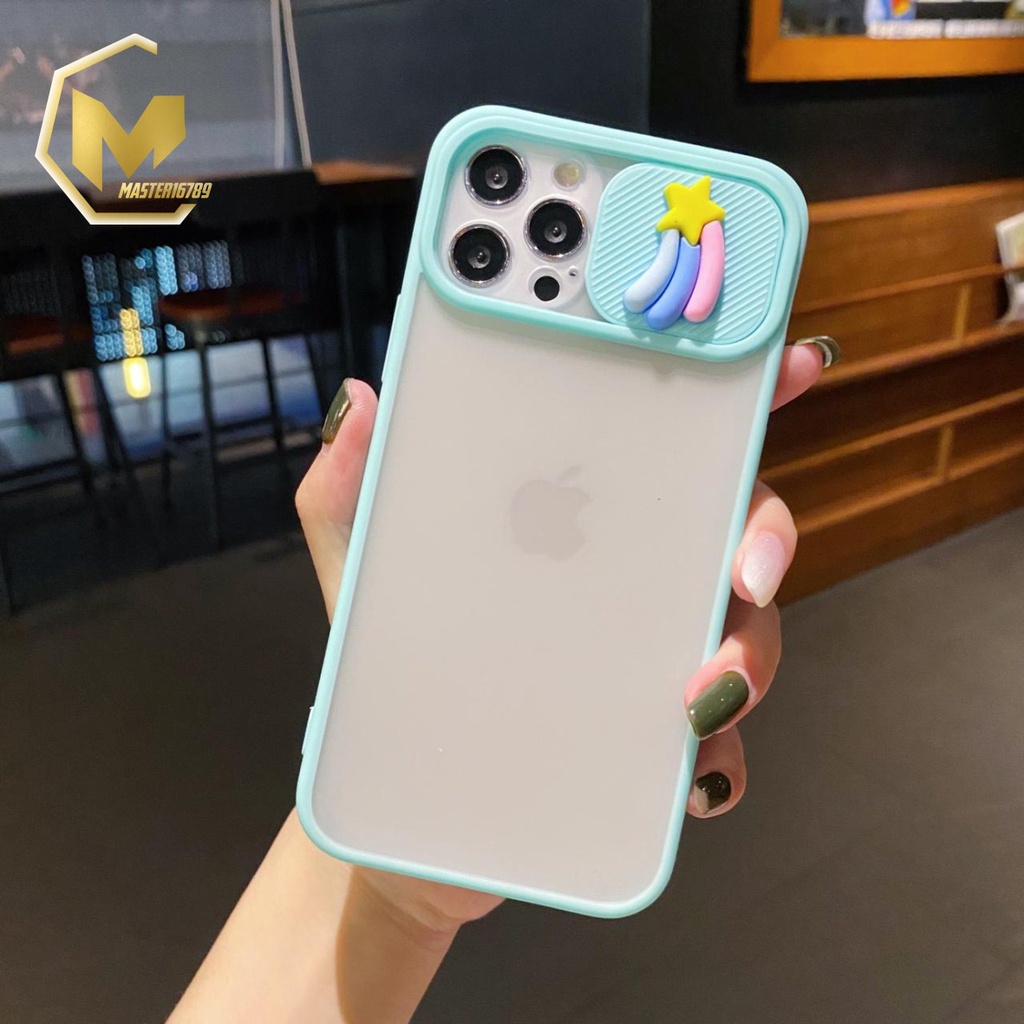 softcase slide pelindung kamera star 3d ip 6 6+ 7 7+ 8 8+ se 2020 x xr xs max ma2115