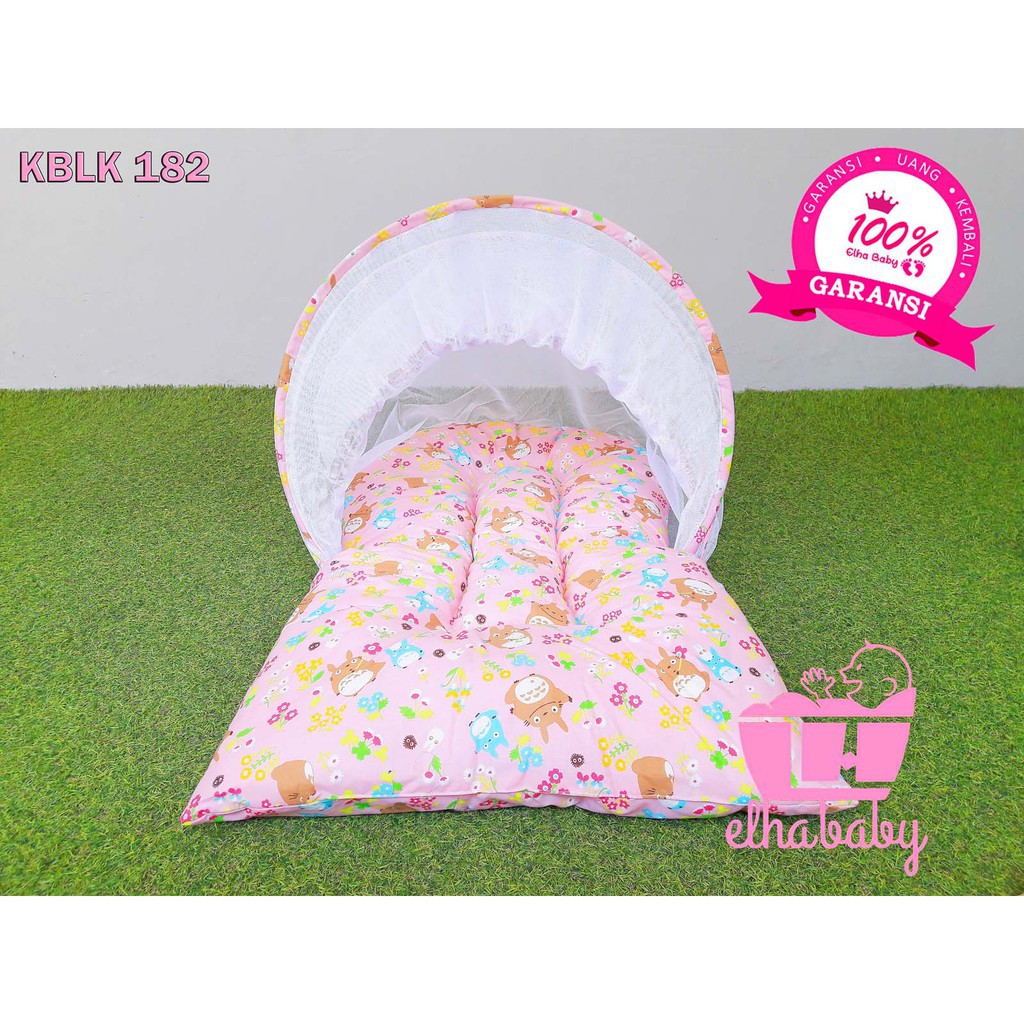 Kasur Baby Baru Lahir Murah Set Kelambu Produk Tempat Tidur Bayi Lipat Perlengkapan Bedding Lucu Box