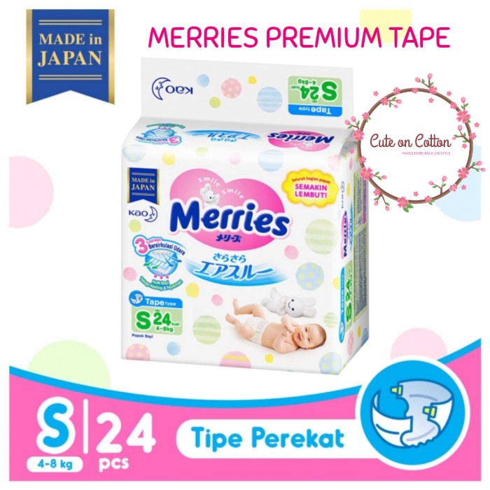 

Promo Spesial Merries Premium Tape Perekat S24 S 24 Eksklusif