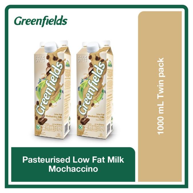 

[COD] [Twinpack] Susu Segar Greenfields - Fresh Milk LF Mochacino 1L x 2 pcs [COD]