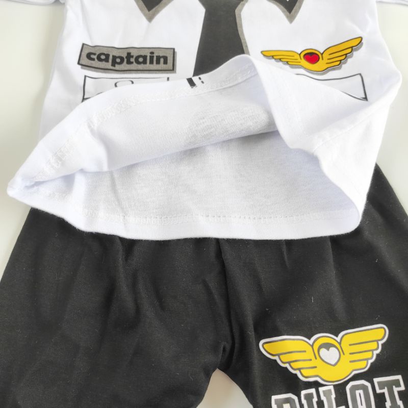 EROS profesi PILOT setelan baju celana joger anak bayi SNI