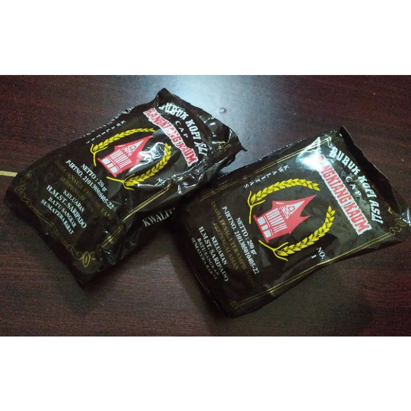kopi rangkiang kaum/ kopi rangkiang kaum batu sangkar padang sumatera barat/kopi khas padang