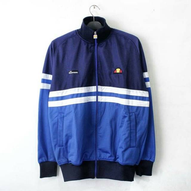 Jaket Tracktop Ellesse Rimini 83 Navy - Royal Blue