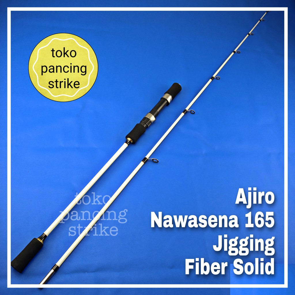 joran jigging fiber solid ajiro nawasena 165 cm