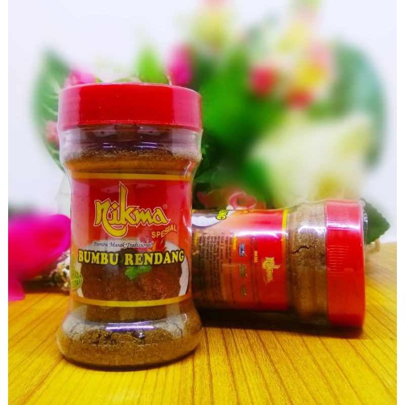 

Bumbu Rendang Padang Asli Kemasan Botol 60 gr