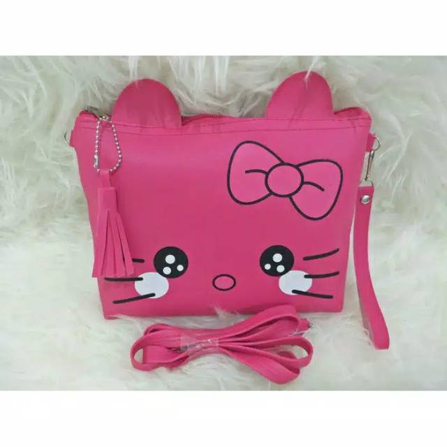 =KCTP=KITTY CUTE 2IN1/TAS SELEMPANG/SLING BAG/TAS SLEMPANG/HELLO KITTY