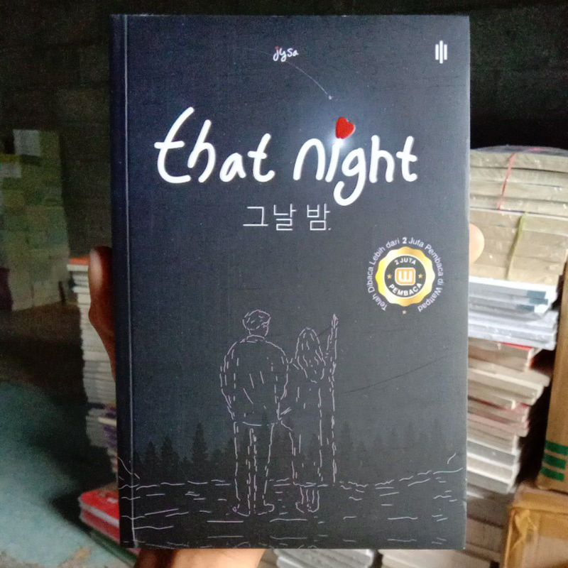 BUKU NOVEL THAT NIGHT JYSA ORIGINAL
