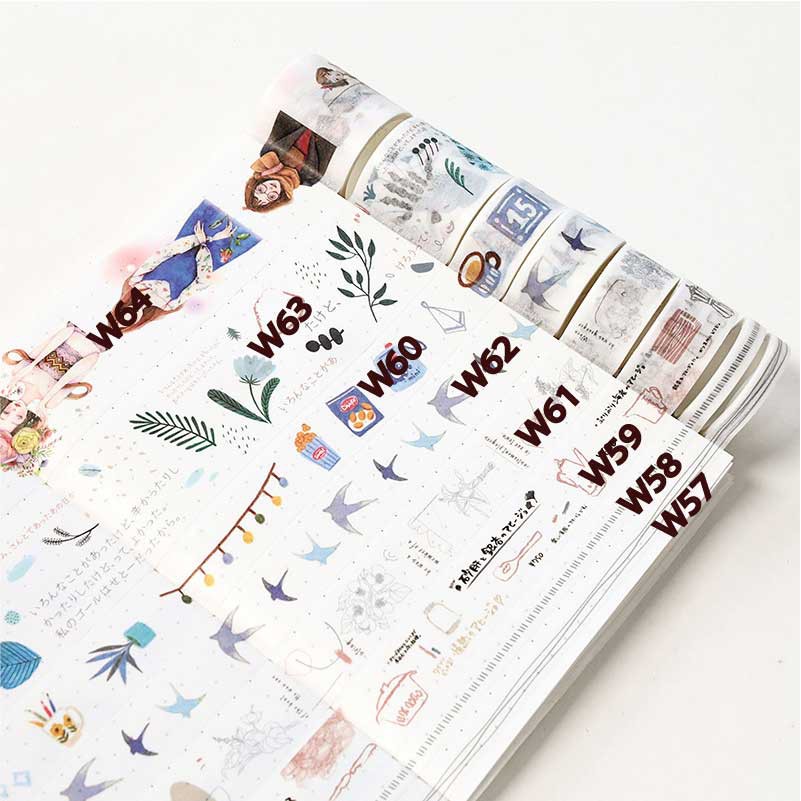 

WASHI TAPE MASKING TAPE SAMPLE SHARE WASHITAPE 20 CM AESTHETIC WASHI TAPES SAMPLE FOR BUJO PLANNER