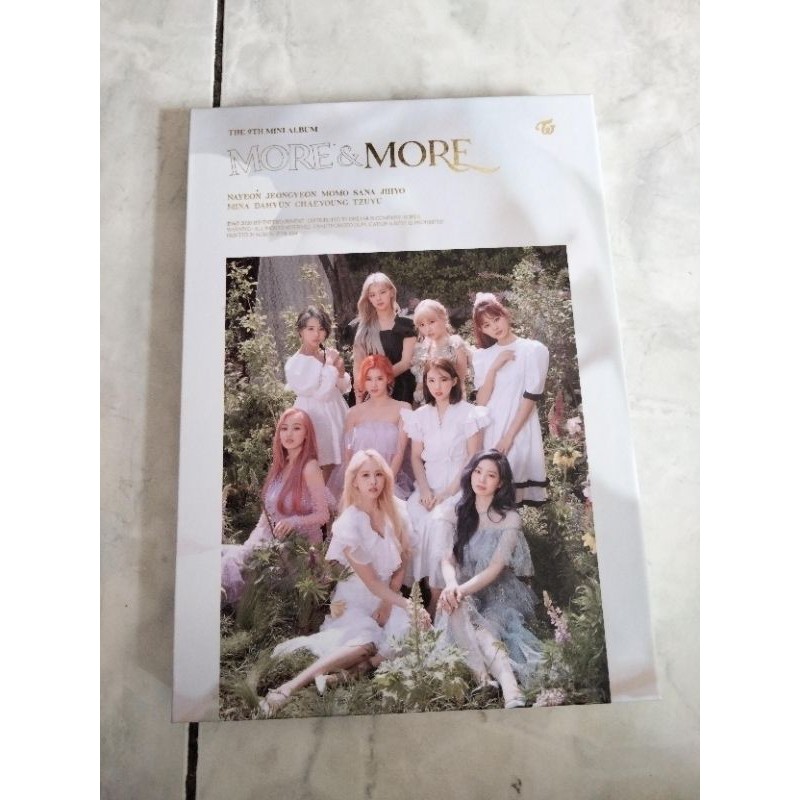 ALBUM ONLY TWICE MORE & MORE (CD NAYEON)