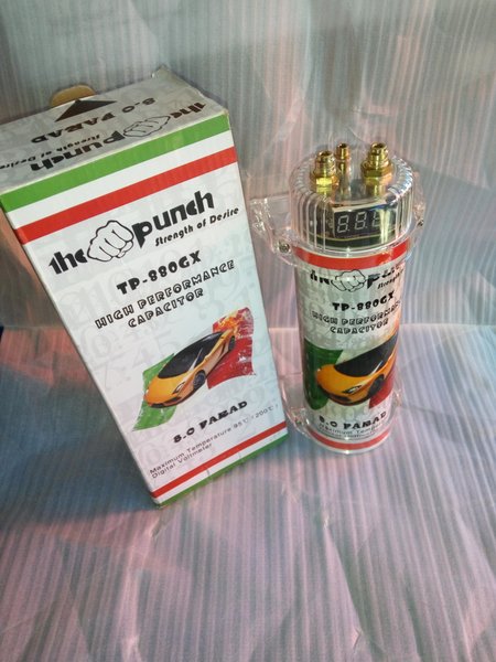 

kapasitor Bank the punch 8farad