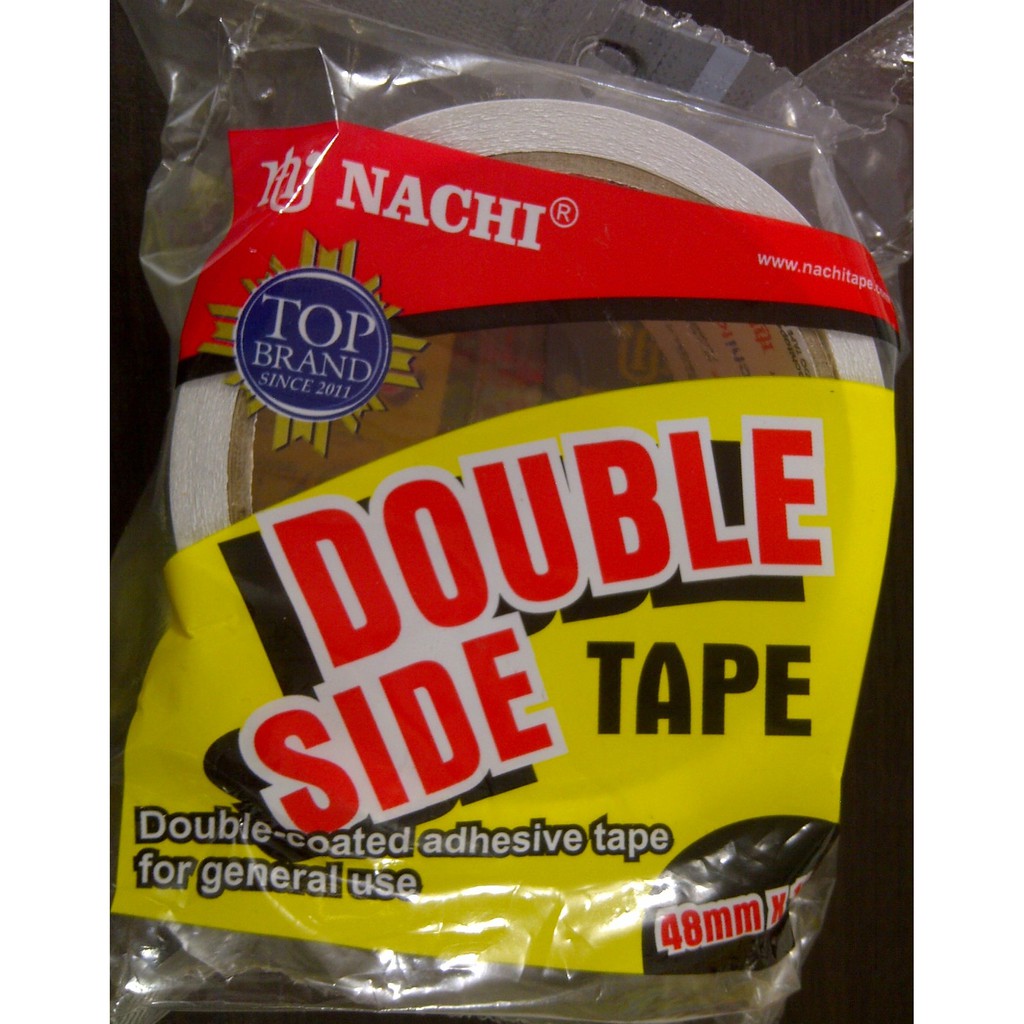 Double Tape Nachi Isolasi 48mm Lakban Selotip Plakban Solasi 2 Inchi murah