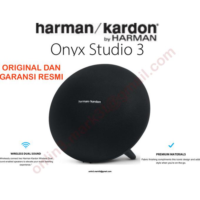 Harman Kardon Onyx studio 3 portable bluetooth active speaker