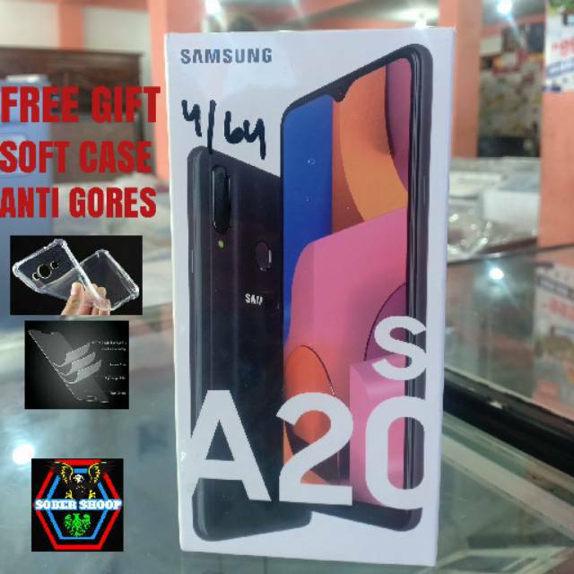 SAMSUNG GALAXY A20s RAM 4/64GB BERGARANSI RESMI SEIN