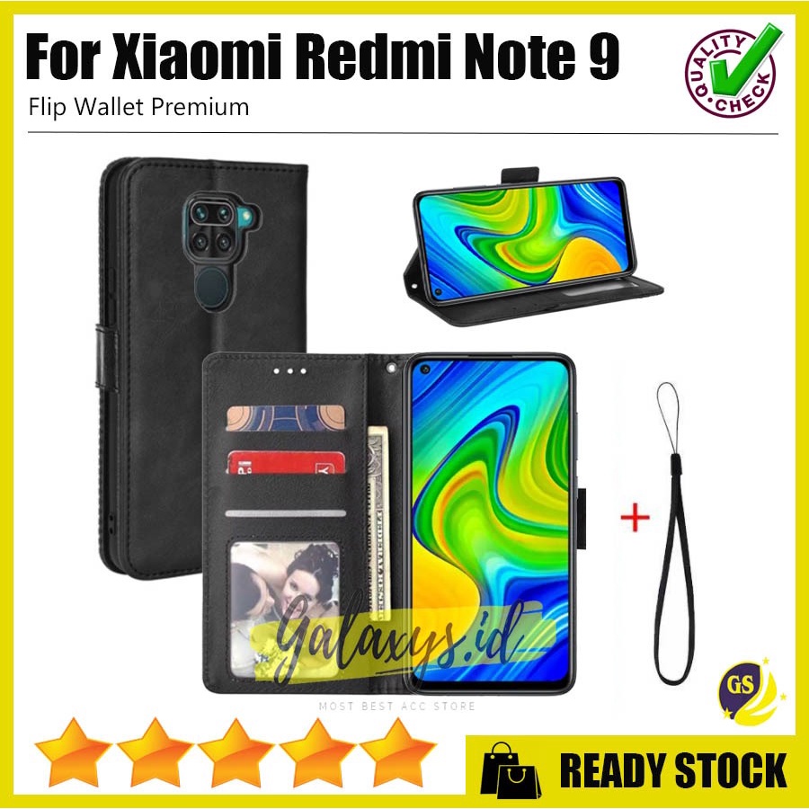 Flip Case Xiaomi REDMI 10 2021 Redmi Note 10 10s 9 9T 8 8A 7 Pro Note 5 Pro 4 4X Flip Wallet Cover Leather Kulit