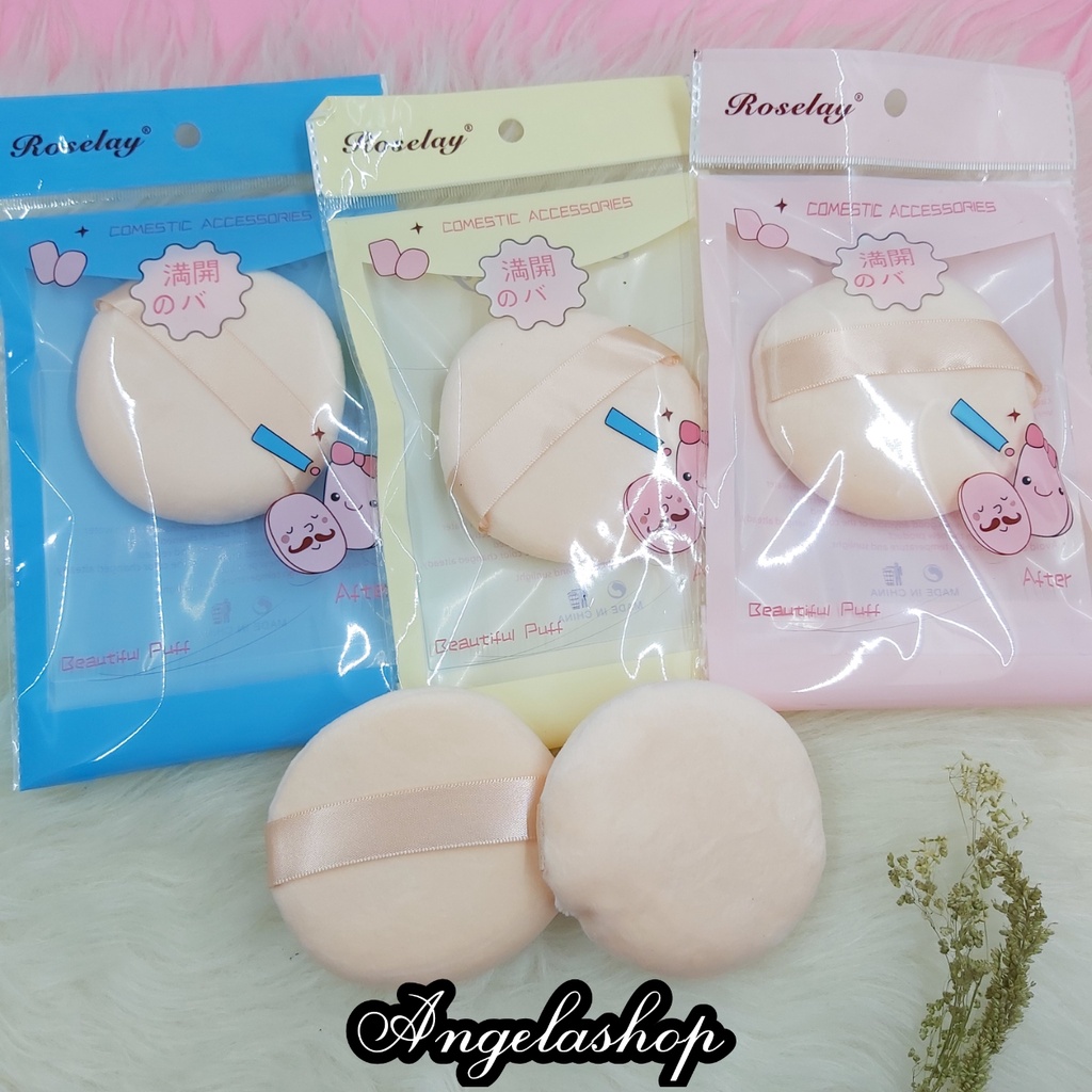 Sponge Bedak Tabur Ukuran Besar 8cm - Sponge Make Up 908 PREMIUM