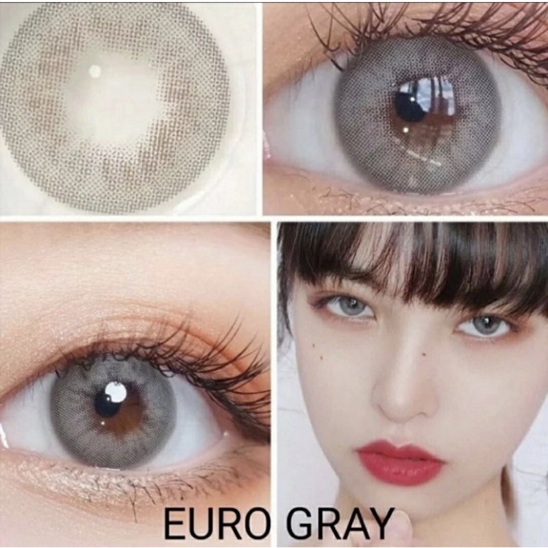 Softlens Elcoco Desire Euro Grey by Gelflex MINUS (0,50 - 10,00) dia 15mm