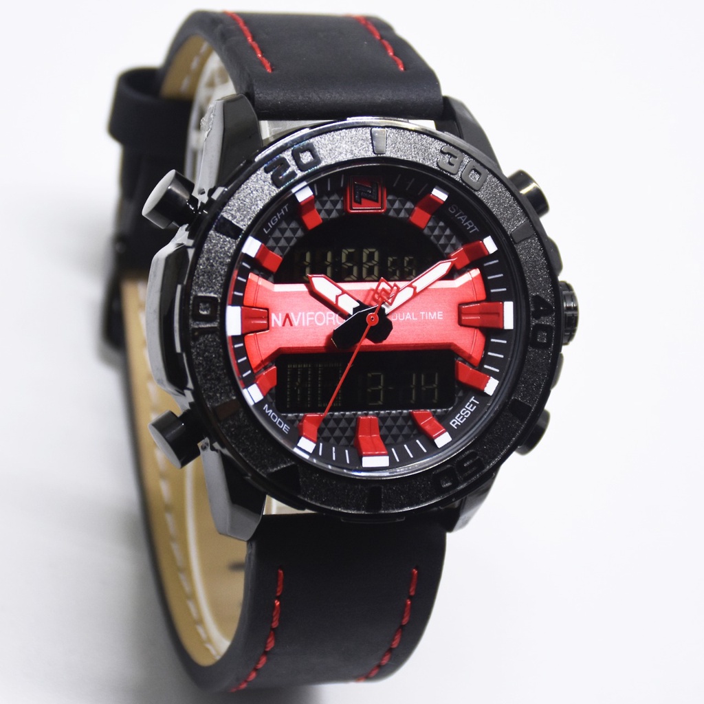 Jam Tangan Naviforce Pria Anti Air / Jam Tangan Cowok Original