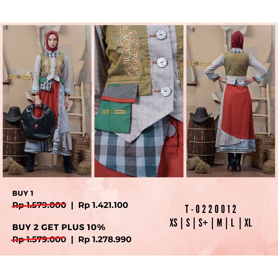 BIGSALE GAMIS TUNEECA HERO BUY2 GET 10%+10% T-0220012 HK 1.579.000