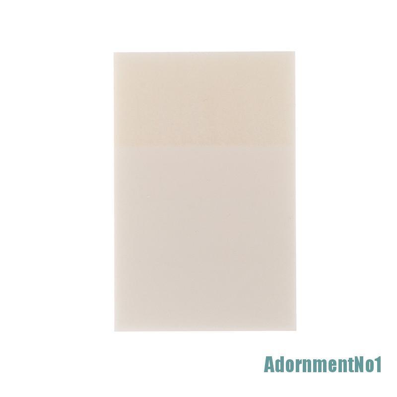 (AdornmentNo1) 50 Lembar Kertas Memo Sticky Note Transparan Anti Air