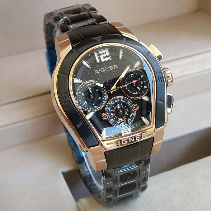 Jam Tangan Aigner Palermo Crono Aktif Super Graden AAA - Jam Tangan Aigner Palermo - Aigner Palermo