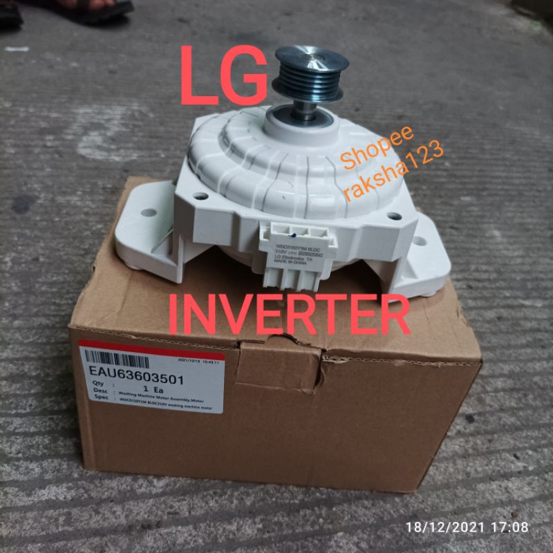 DINAMO MOTOR MESIN CUCI LG SMART INVERTER TOP LOAD 7 KG - 8.5 KG