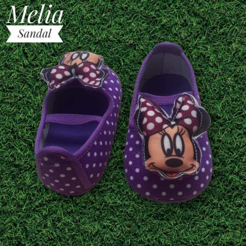 sepatu baby karakter mickey mouse