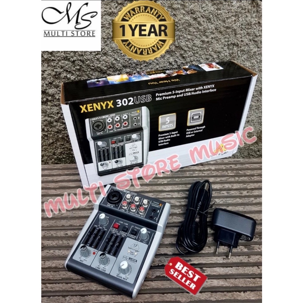 Mixer Behringer Xenyx 302usb -  Xenyx302 usb - Xenyx 302 Usb - Behringer 302usb - Behringer 302 Usb 