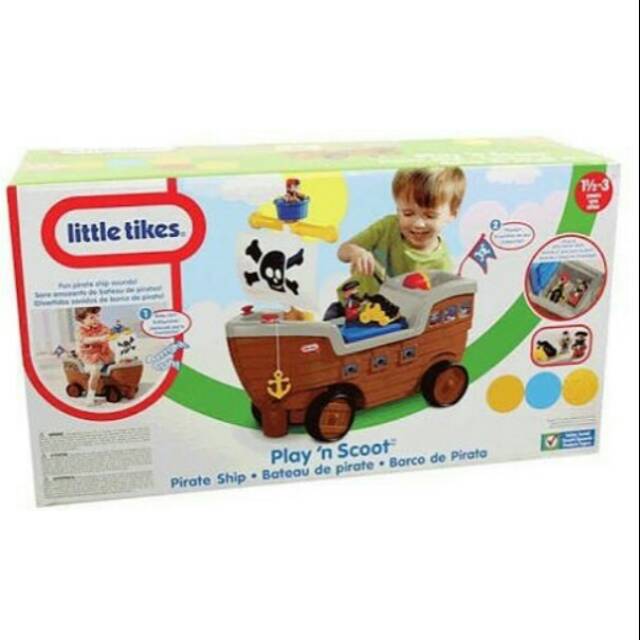 little tikes pirate boat