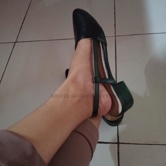 SAM SHOES Sandal Heels Wanita Pump Hak Tahu 3 Cm