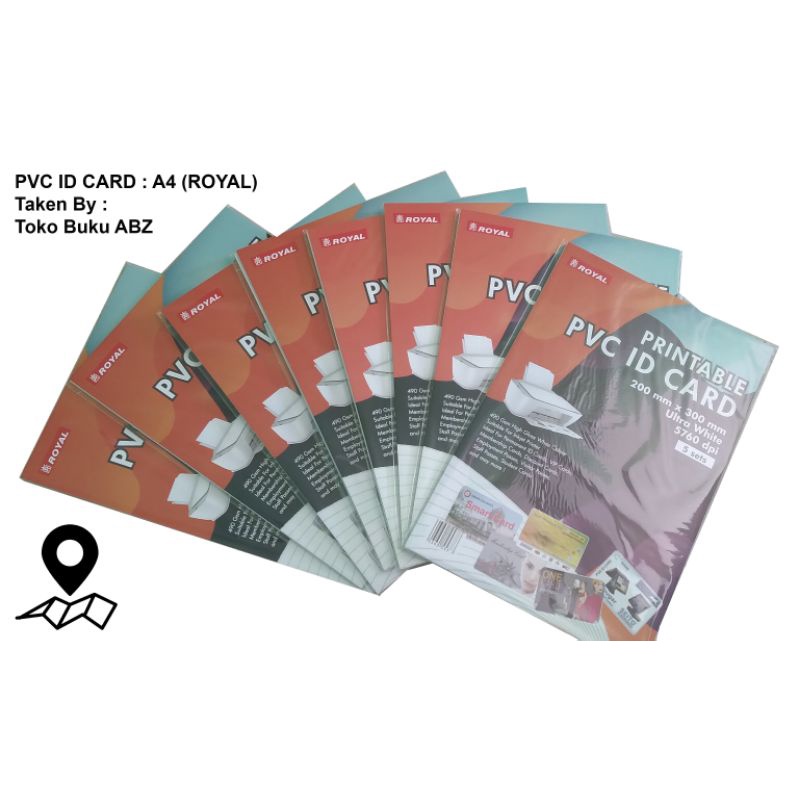 

Kertas PVC ID Card 230 Gsm / Royal / Isi 5 Pcs
