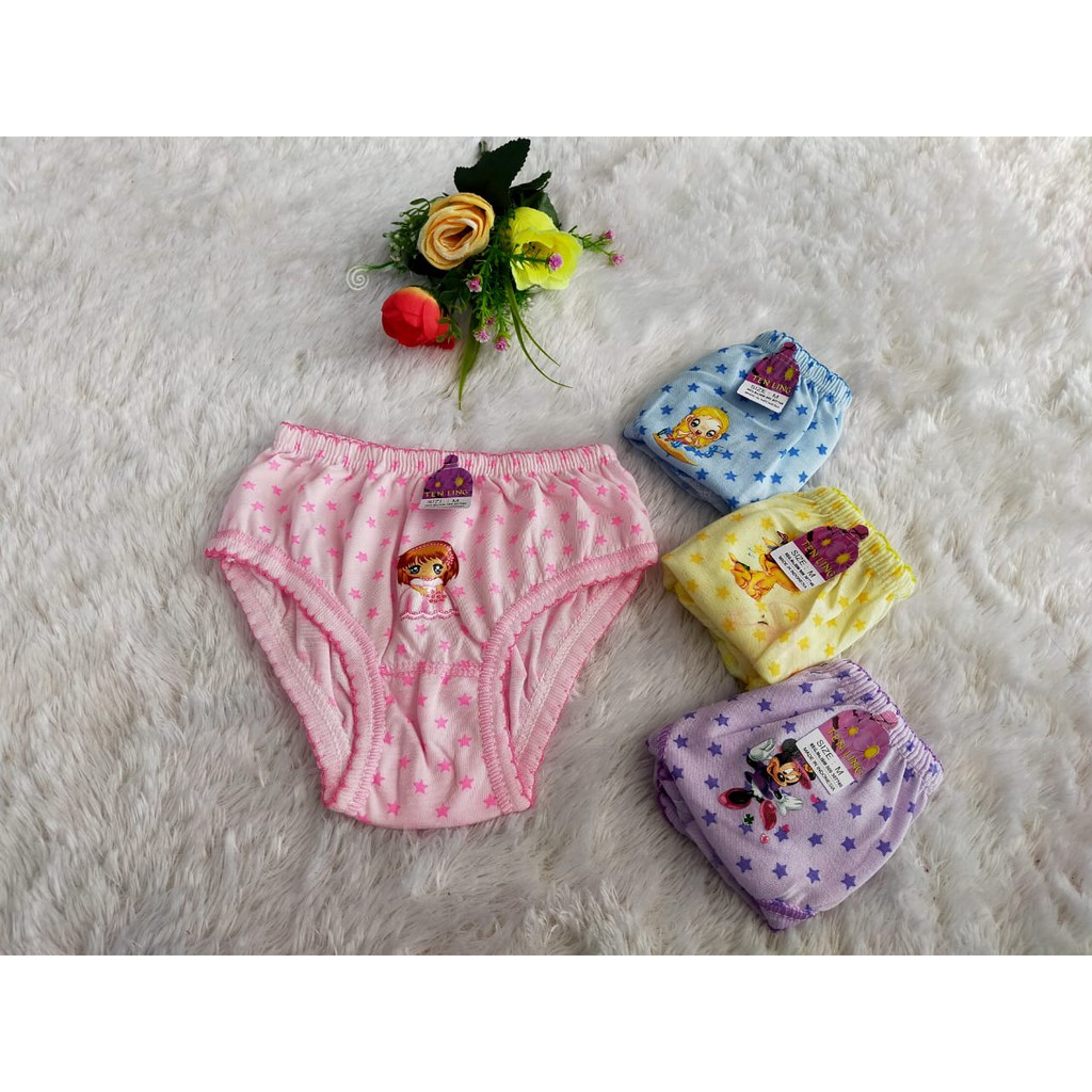 CELANA DALAM ANAK PEREMPUAN / UNDERWARE / CD KOTOBUKI, YUAYUKI  DAN TENLING MURAH ORi BAHAN KATUN