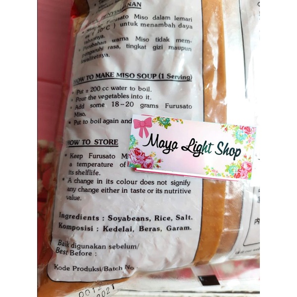 Paket Hemat Miso Soup (Miso, Dashi, Wakame) sup rumput laut kaldu ikan tauco jepang wakame