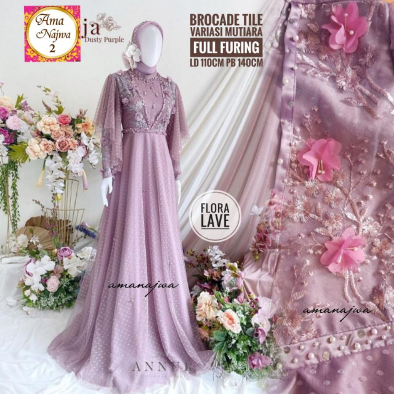 FLORA DRESS ORIGINAL BY AMA NAJWA