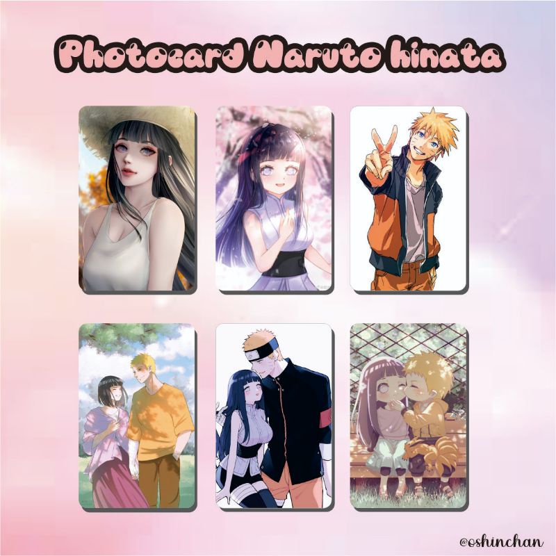 photocard naruto hinata