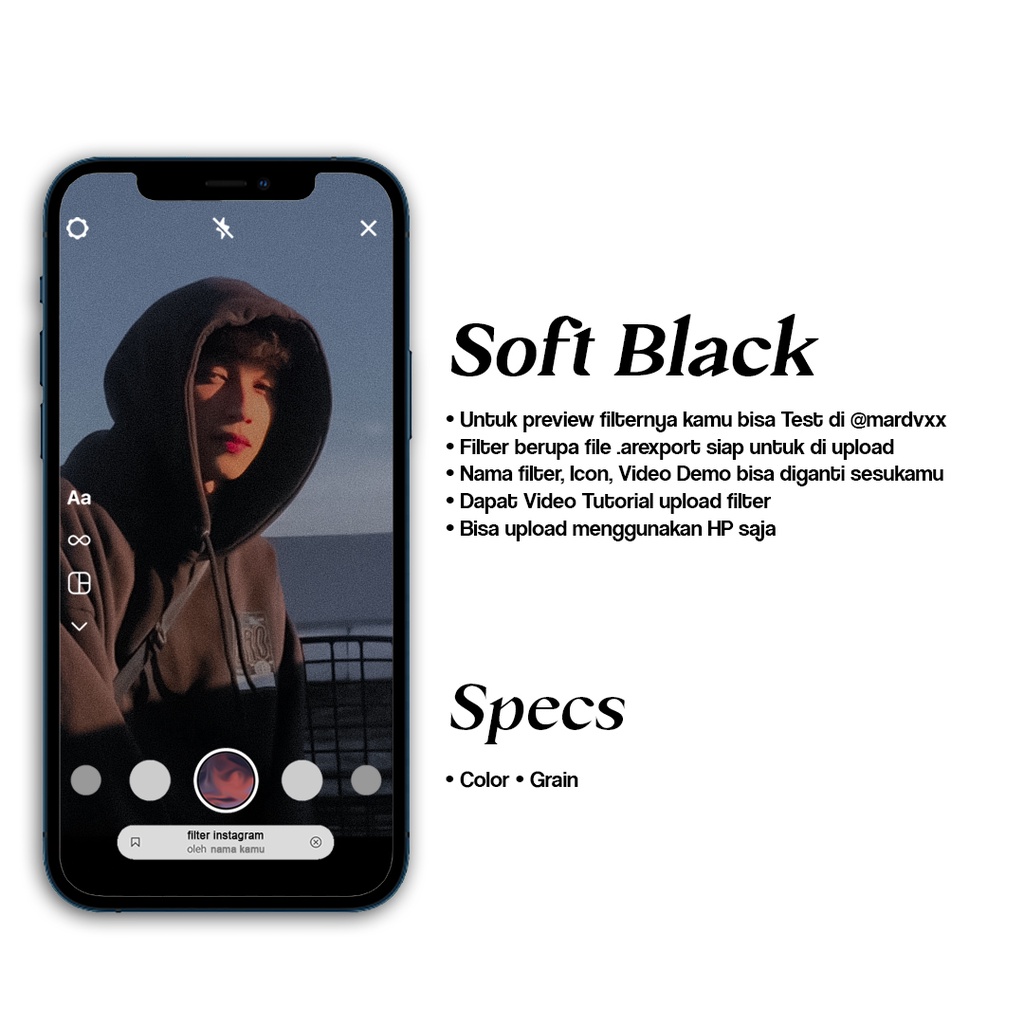 FILTER INSTAGRAM - SOFT BLACK by MARDVXX