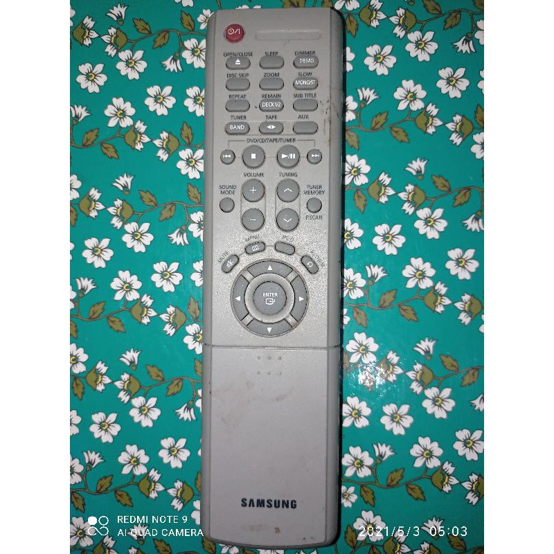 REMOTE HT COMPO DVD SAMSUNG