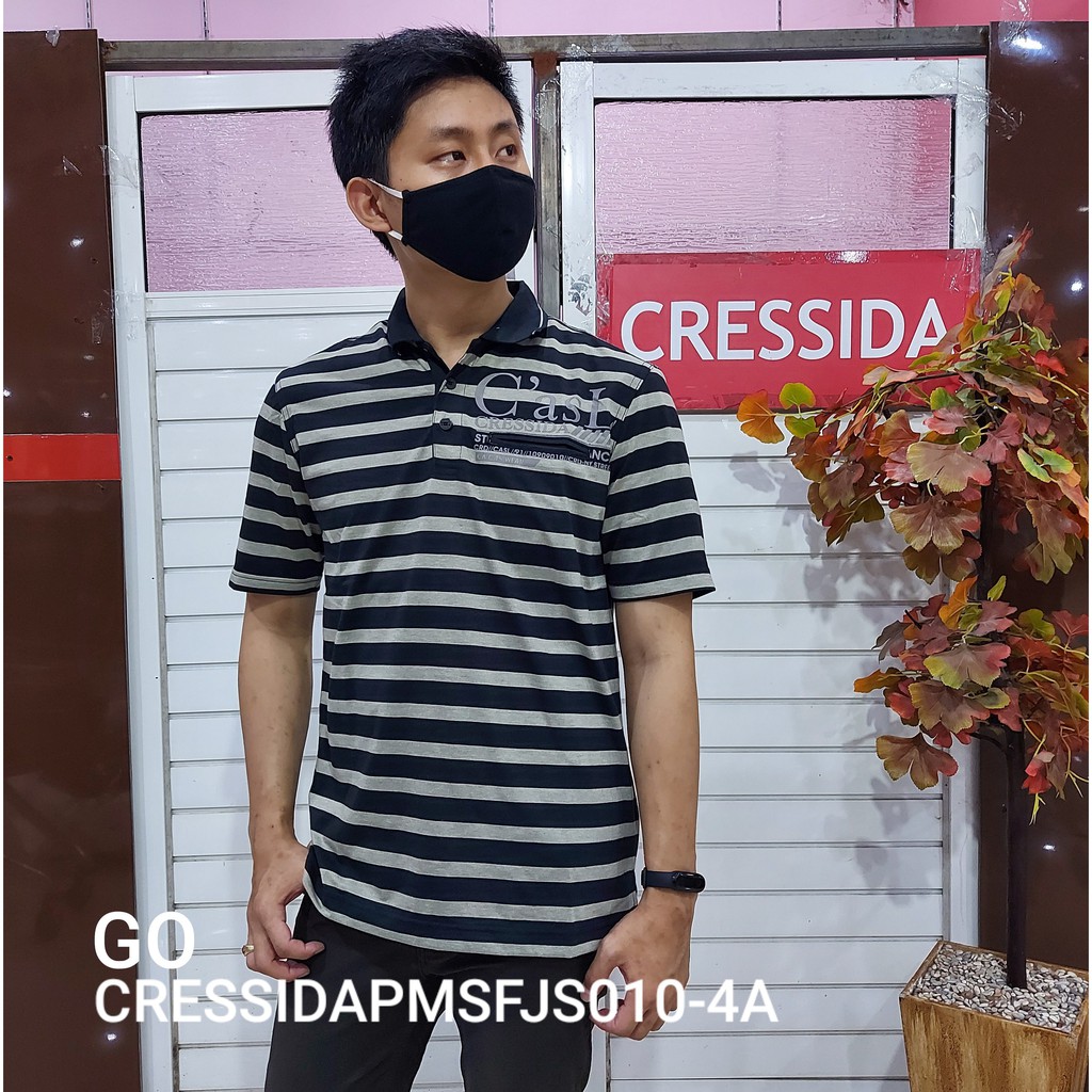 gos CRESSIDA PMWF.JS010-4A WANGKY POLO SHIRT PRIA LENGAN PENDEK Kaos Pria Fashion Cowok