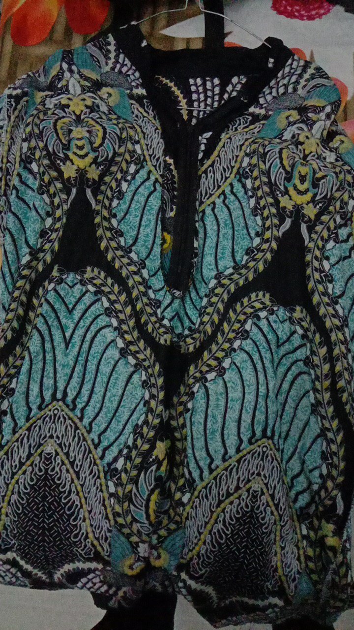 Batik Couple Keluarga Sania Ruffle Ori Ndoro Jowi Dnt Motif Madu Termurah Di Shopee