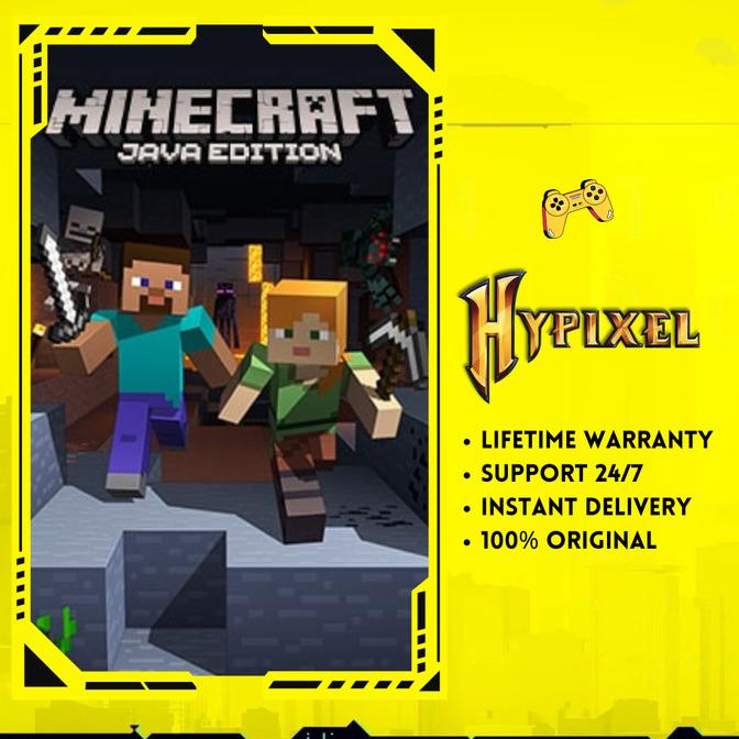 MINECRAFT JAVA PC ORIGINAL - GARANSI SELAMANYA