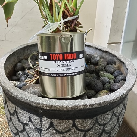 [Green 79] Tinta Sablon Plastik Toyo Indo Polymate - 1 kg