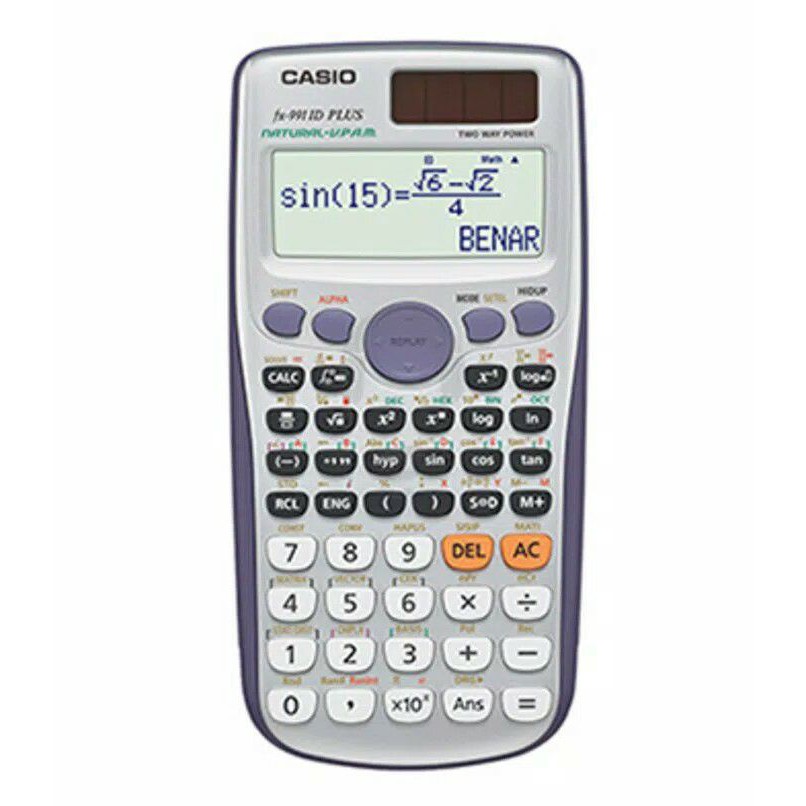 

Terlaris Promo kalkulator Casio FX - 991 ID (fx 991id), kalkulator scientific. Hot