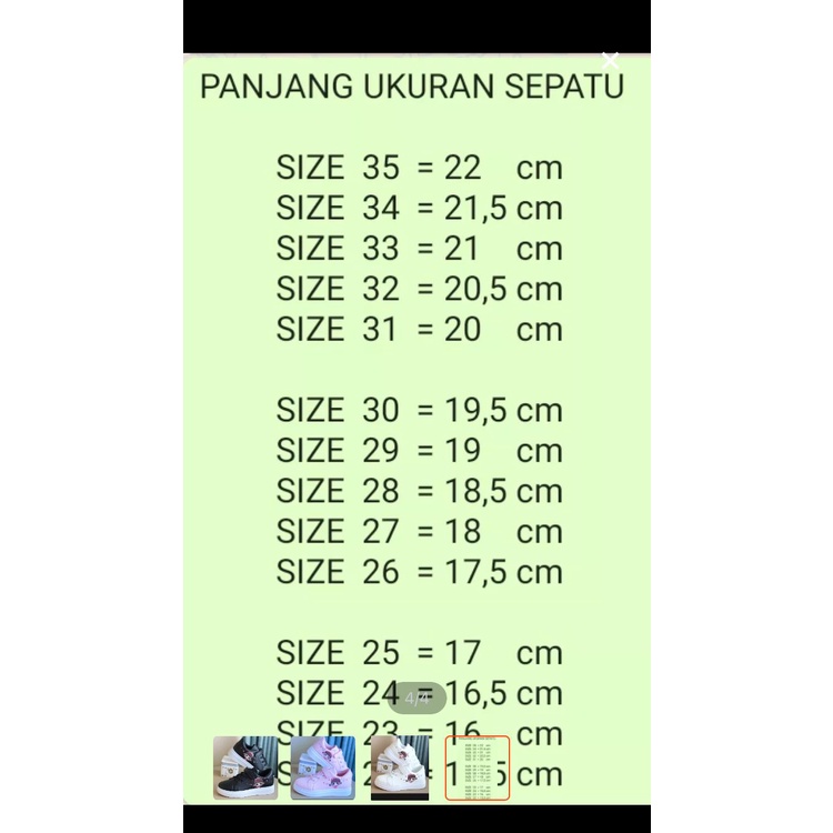 Sepatu Anak Sepatu Anak Perempuan Motif Gadis Trendy Size 26-35