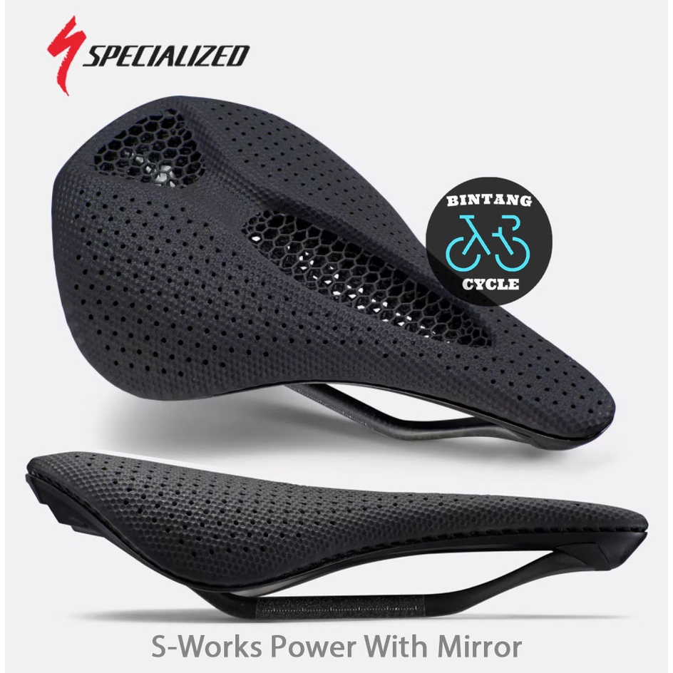 Specialized S-Works Power With Mirror Carbon Saddle 155mm - Sadel Sepeda Specialized