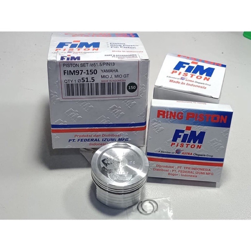 Piston FIM Yamaha Mio J Mio Soul GT Fino Injeksi 115 Pin13 Fim97-1