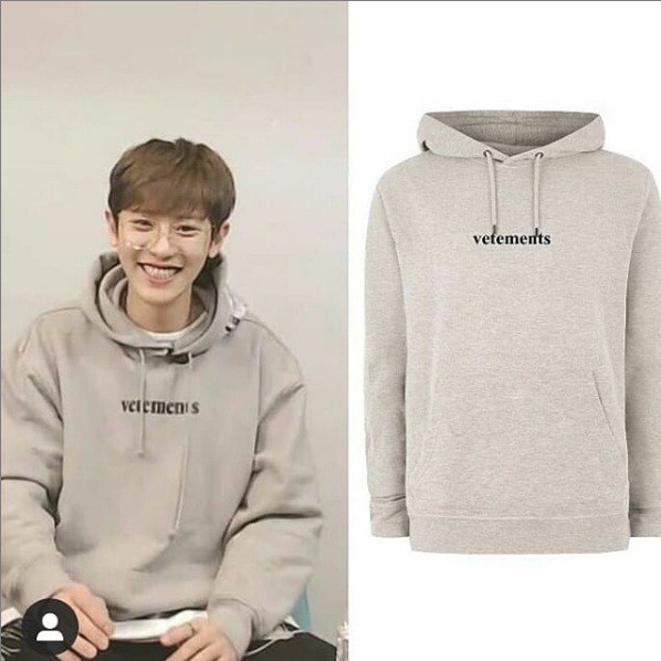 L -Exo Chanyeol Vetements Hoodie